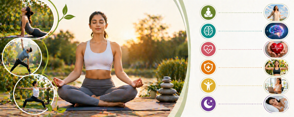 Daily yoga and benefits of daily yoga